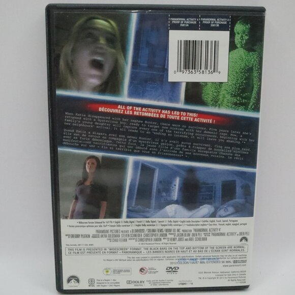 Paranormal 3 and 4  Two DVD Set - Picture 3 of 7